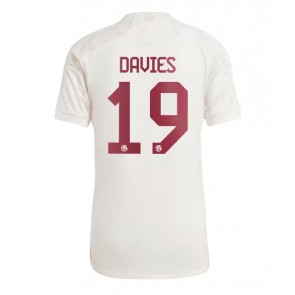 Bayern Munich Alphonso Davies #19 Tredje trøje 2023-24 Kort ærmer